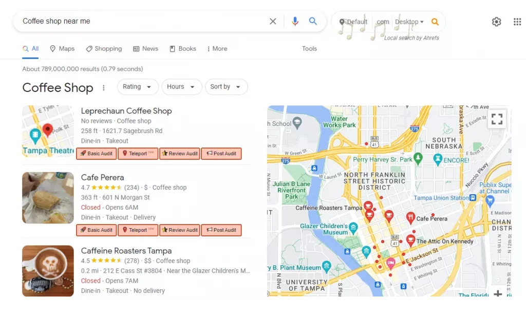 Coffee shop near me - Google Search