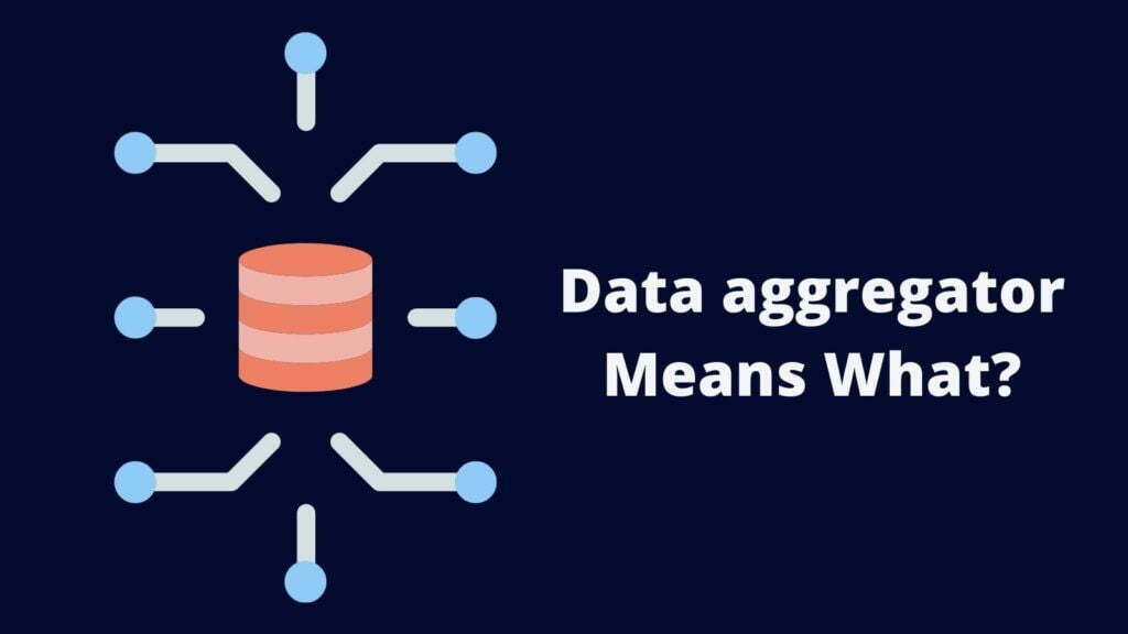 undertsnad the meaning of data aggregators