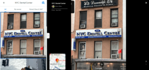 Example of Exterior GMB Profile photo with Business Name Clearly Visible