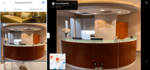 Example of Interior GMB Profile photo with Business Name