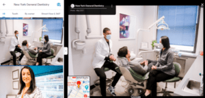 Example of Interior GMB Profile photo with Customers Featured