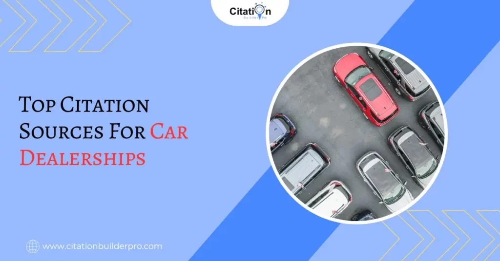 Top Citation Sources For Car Dealerships