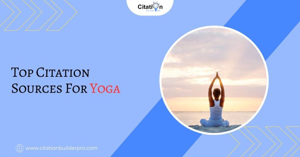 Top Local Citation Sites For Yoga