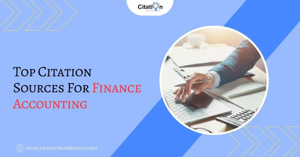 Top Local Citation Sites For Finance Accounting