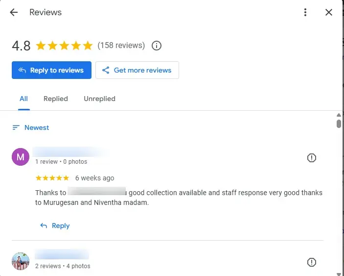 Report review
