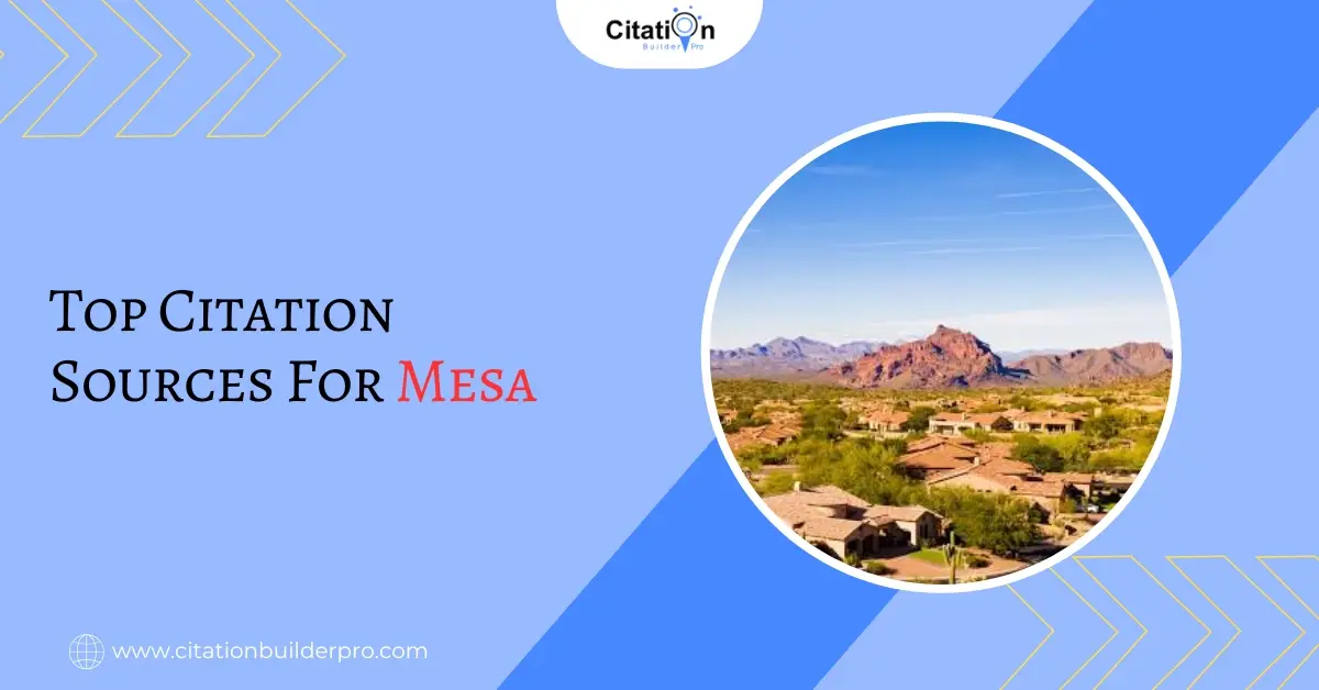 Top Citation Sources For Mesa