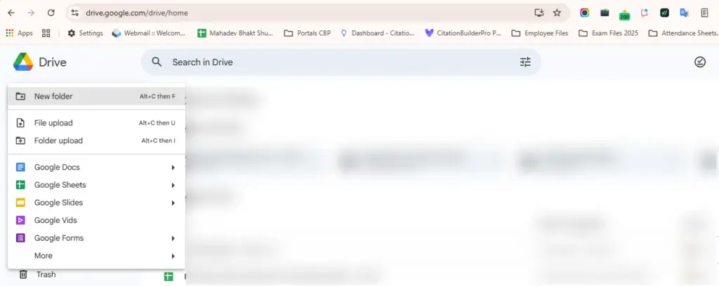 Create Google Entities (Docs, Sheets, Slides, Photos, Maps, Forms)