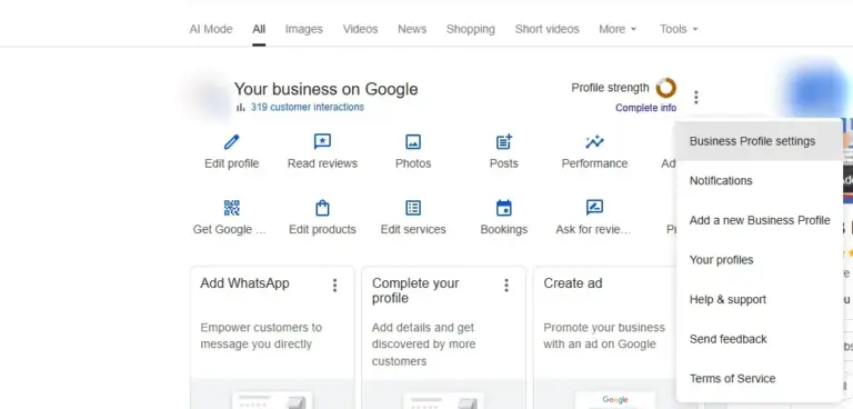 google-my-business-profile-setting